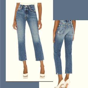 Mother High Waisted Hiker Hover Denim Sz 26